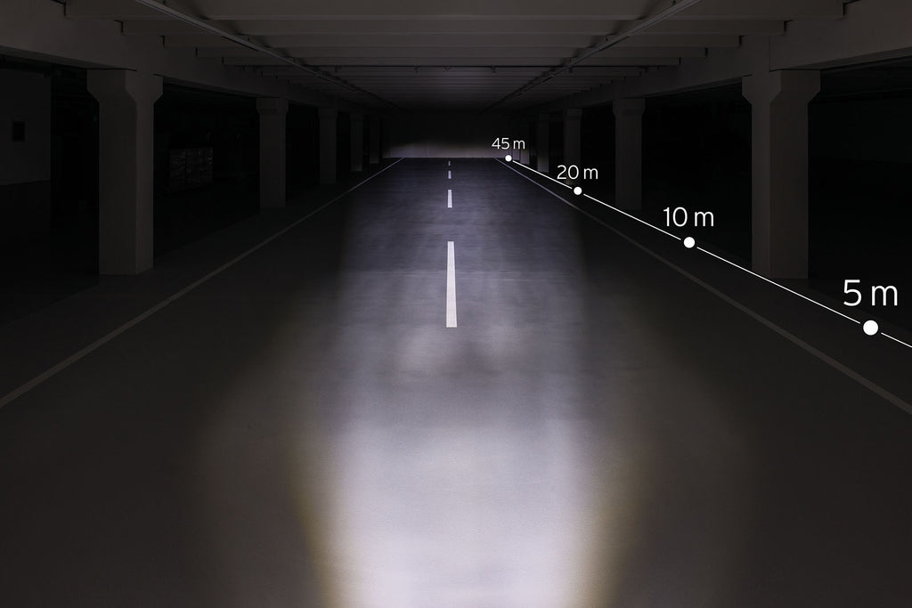 Verlichtingsset Busch und Müller IXON Core + IXXI achterlicht USB oplaadbaar 50 Lux - zwart/zilver