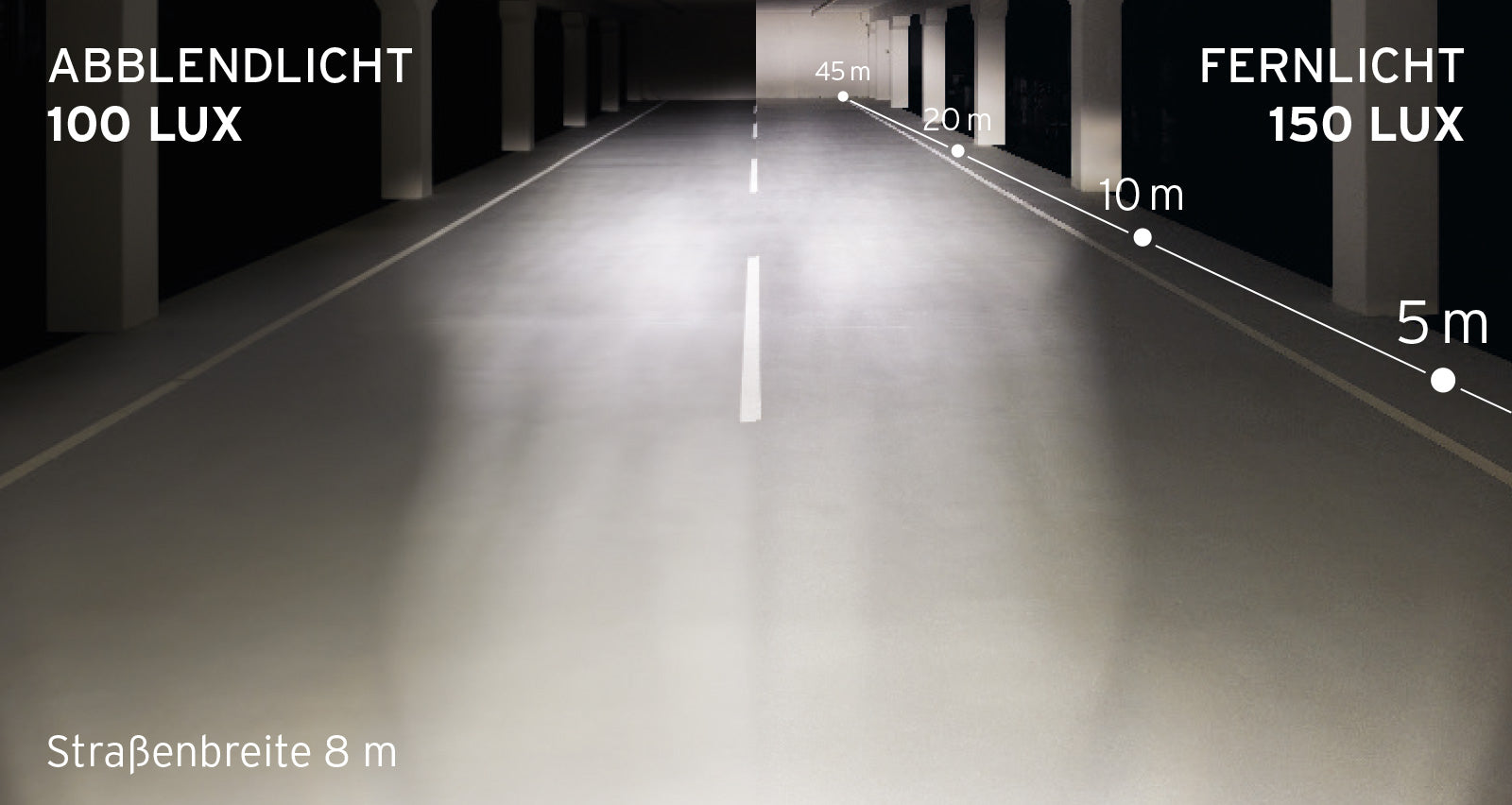 Koplamp Busch und Müller Lumotec IQ-XS voor e-bike 6-42 Volt - 70 Lux