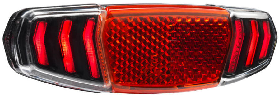 Achterlicht Busch & Müller Dart E voor e-bike dragermontage 50/80mm - 5-15V