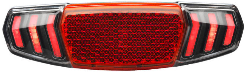 Achterlicht Busch & Müller Dart E voor e-bike dragermontage 50/80mm - 5-15V