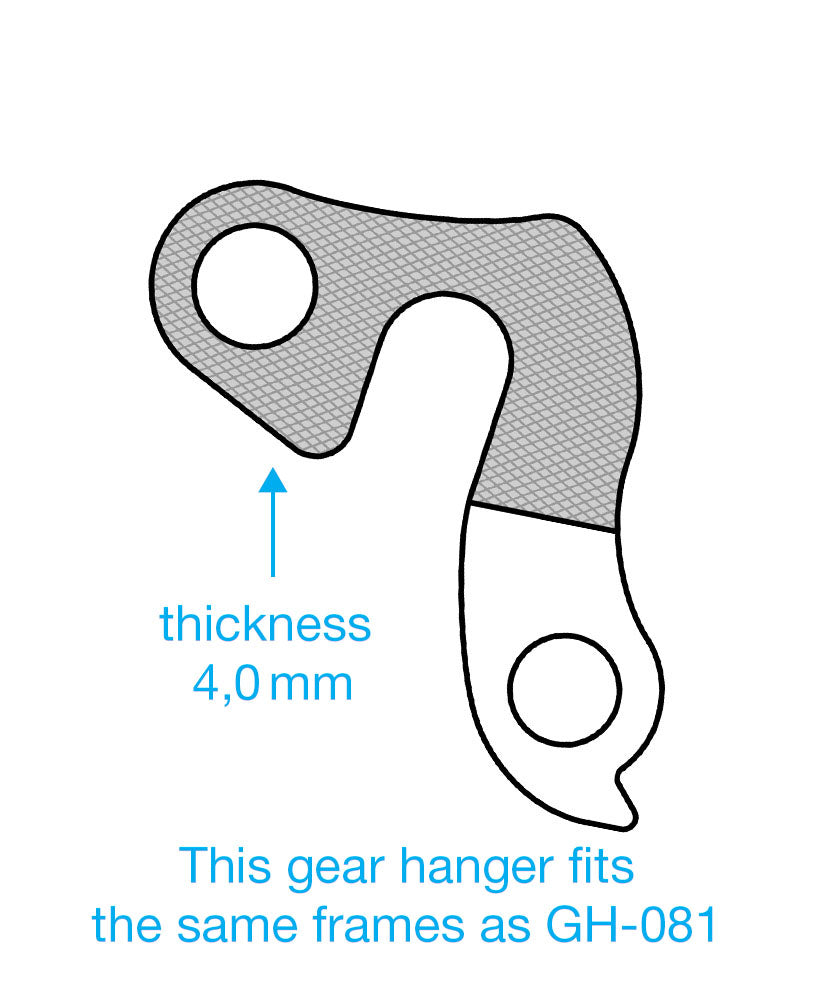 Derailleurpad Marwi GH-013 diverse merken