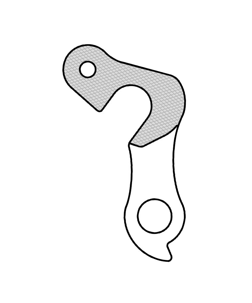 Derailleurpad Marwi GH-026 diverse merken