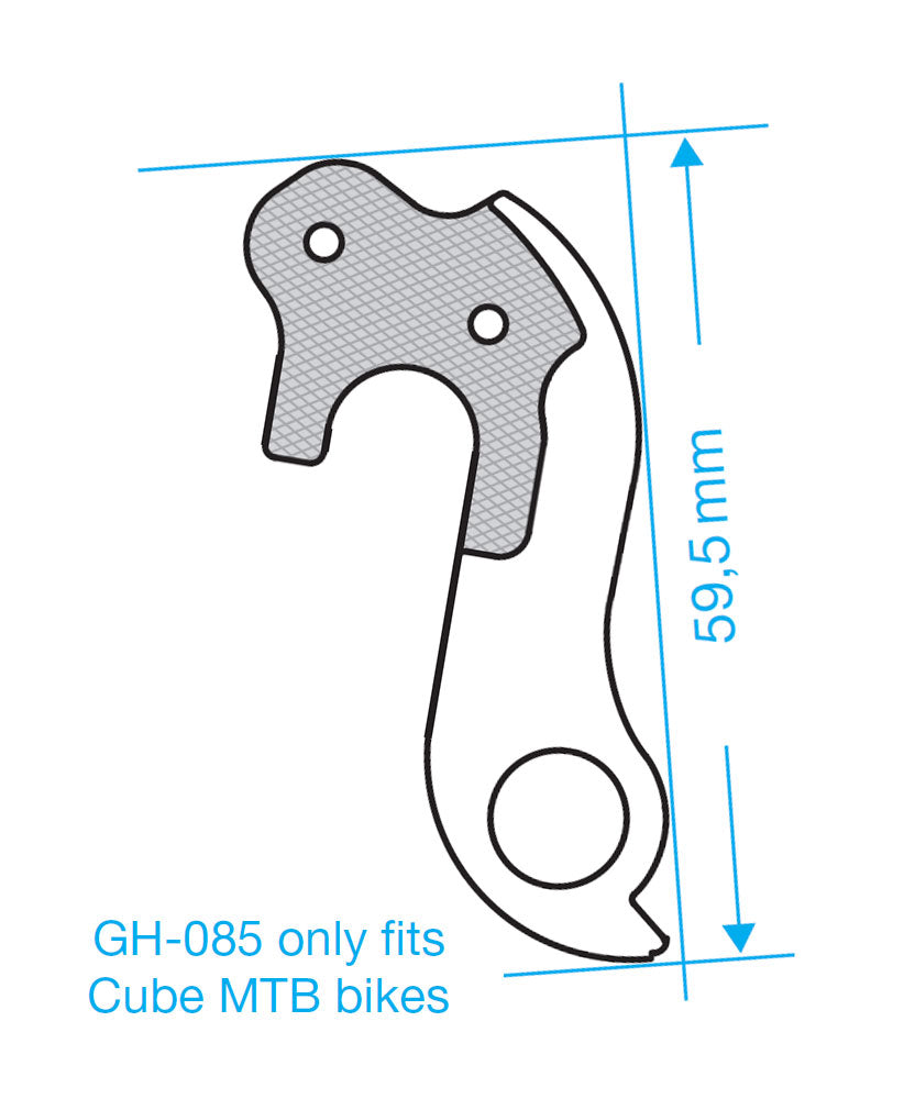Derailleurpad Marwi GH-085 Bianchi / Cube