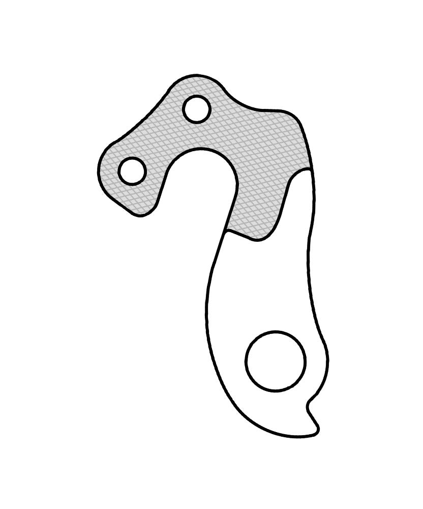 Derailleurpad Marwi GH-126 diverse merken