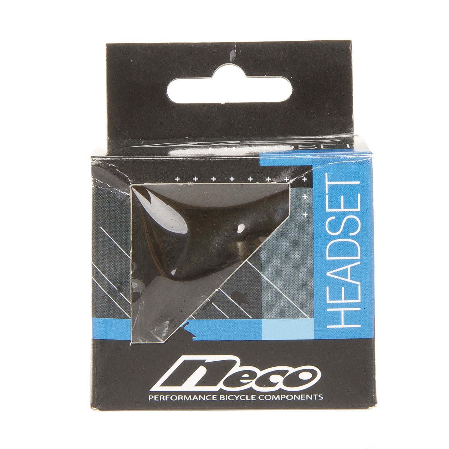 Balhoofdset Neco 1 1/8" semi-geïntegreerd zonder draad - zwart