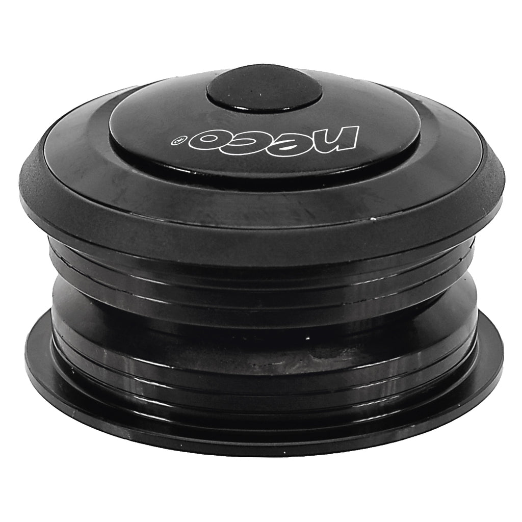 Balhoofdset Neco 1 1/8" semi-geintegreerd zonder draad - zwart