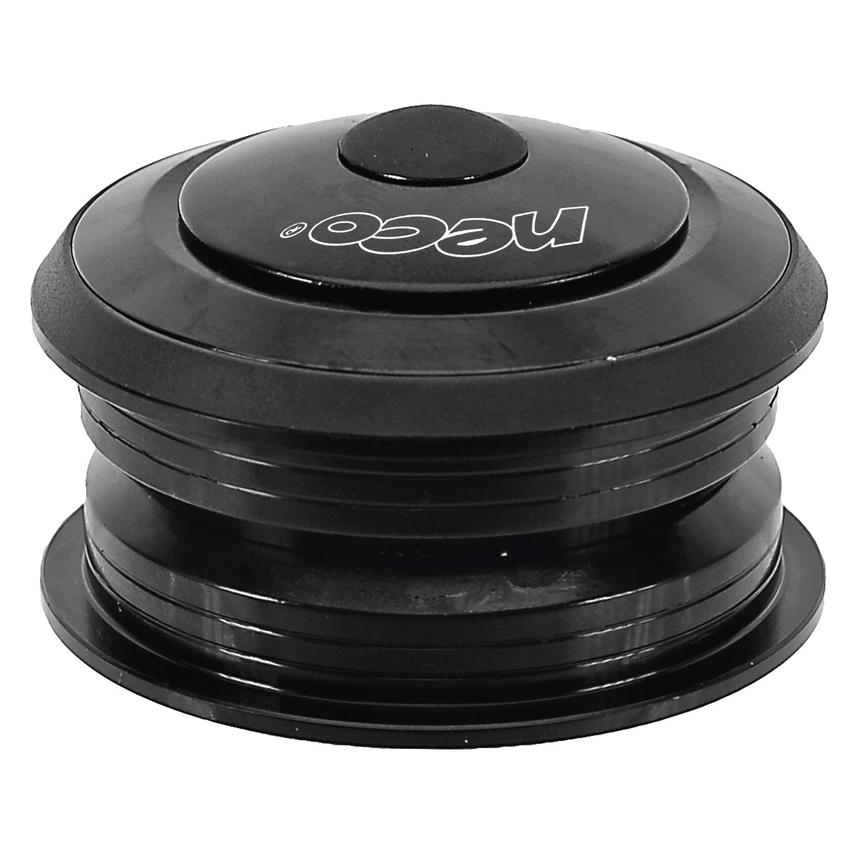 Balhoofdset Neco 1 1/8" semi-geintegreerd zonder draad - zwart