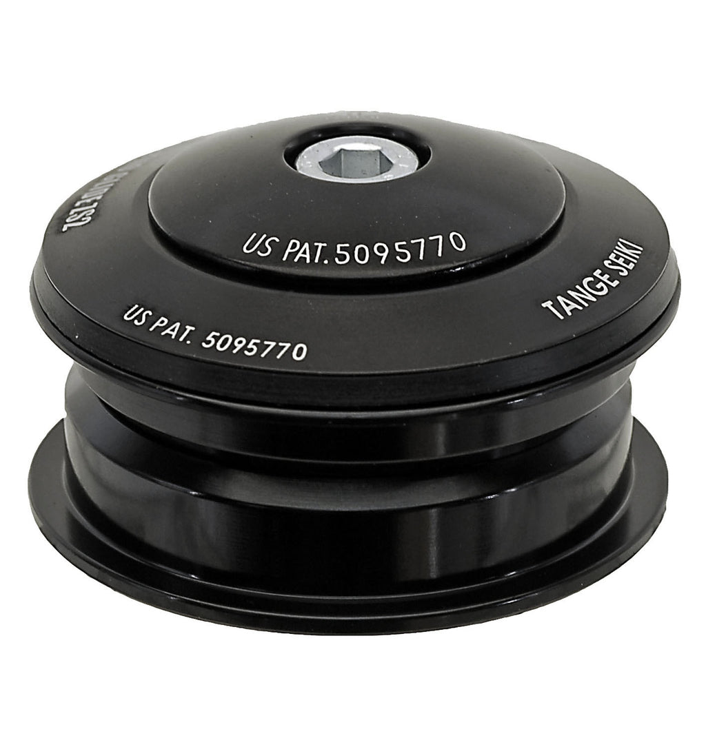 Balhoofdset Neco 1 1/8" semi-geïntegreerd zonder draad - zwart
