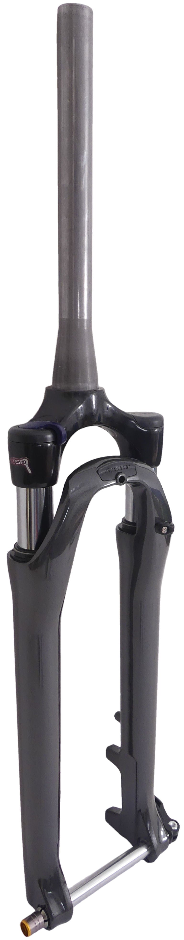 Voorvork 29"Suntour DB NEX-E25 1.5" > 1-1/8" PM - 15mm steekas - antraciet