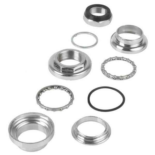 Balhoofd 1a" Neco Ahead voor 25,4mm stuur (B1=30mm / B2=30mm) staal - Zilver