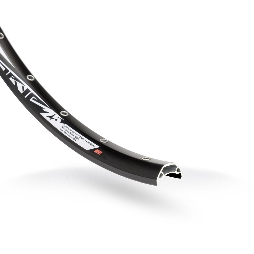 Wielset Rodi TRYP 25 29" met 15x100 en 12x142 steekas - 6 bouts remschijfbevestiging - 8/9/10/11 speed - zwart