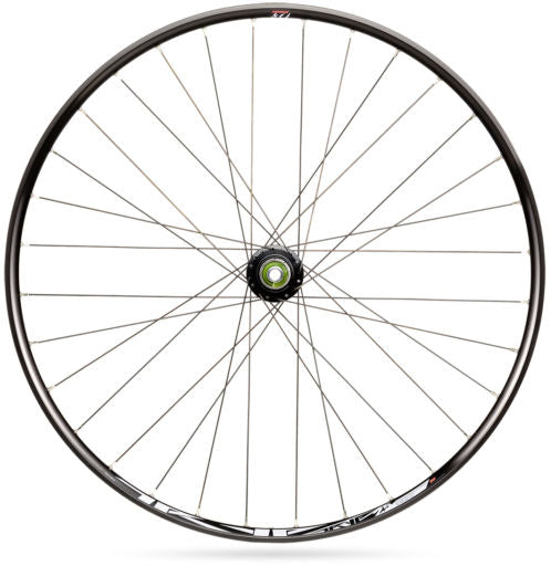 Wielset Rodi TRYP 25 27.5" voorwiel steekas 15x100 en achterwiel snelspanner 9x135 - 6 bouts remschijfbevestiging - 8/9/10/11 speed - zwart
