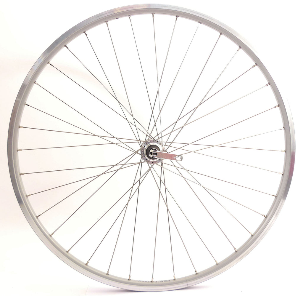 Achterwiel Rodi Connect 28" / 8/9/10 speed / 622 x 19 / met snelspanner en RVS spaken - zilver