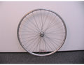 Voorwiel 26 x 1,75" MTB - Ryde ZAC19 velg - aluminium naaf - zilver