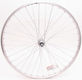 Achterwiel 28 x 1/4"  ZAC19 Freewheel vast - zilver
