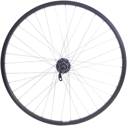 Achterwiel 28/29" / 622x19C Ryde Andra 30 velg met Shimano FH-M525 8/9/10 speed naaf voor 6 bouts remschijf - zwart