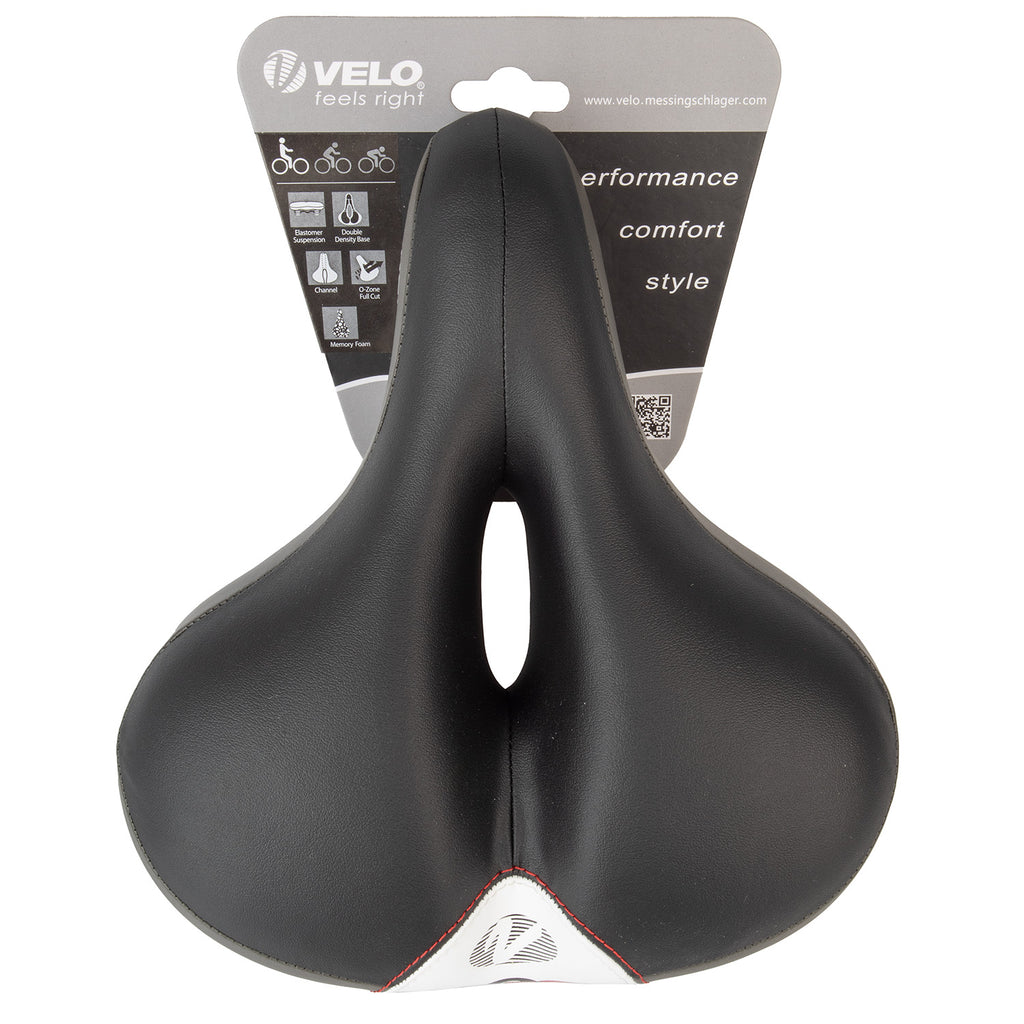 Fietszadel Velo Newport Gemini City / Comfort 245 x 212 mm - zonder zadelklem
