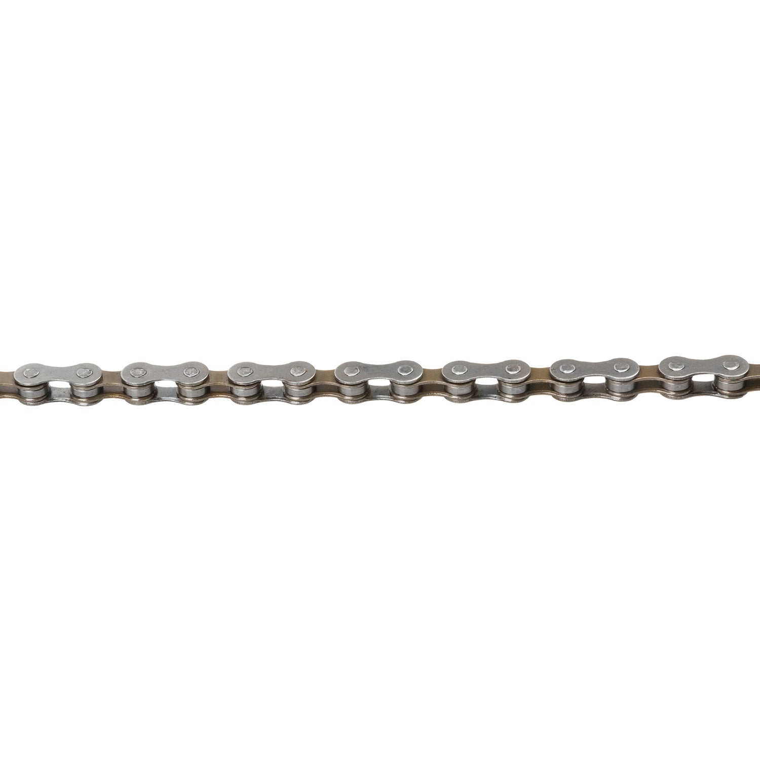 Ketting M-Wave 1-5-6-7 speed derailleur 1/2 - 3/32" - bruin (rol à 15 meter)