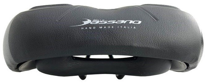 Fietszadel Selle Bassano Leggera Isophorm City Man - zwart