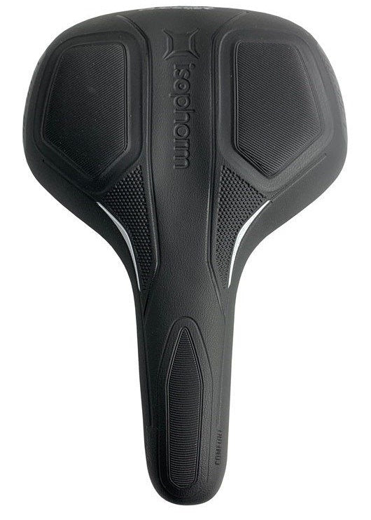 Fietszadel Selle Bassano Leggera Isophorm City Man - zwart