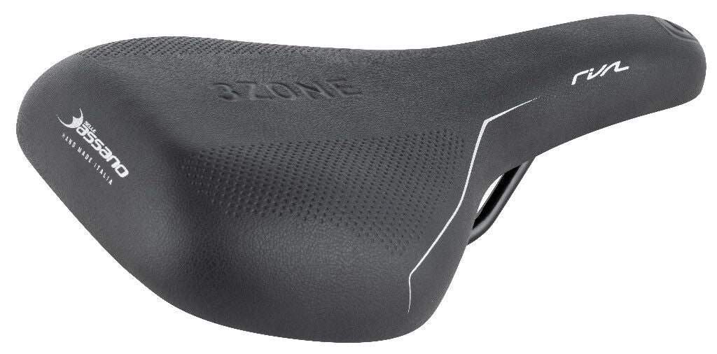 Fietszadel Selle Bassano Rivale 3zone Sport - zwart