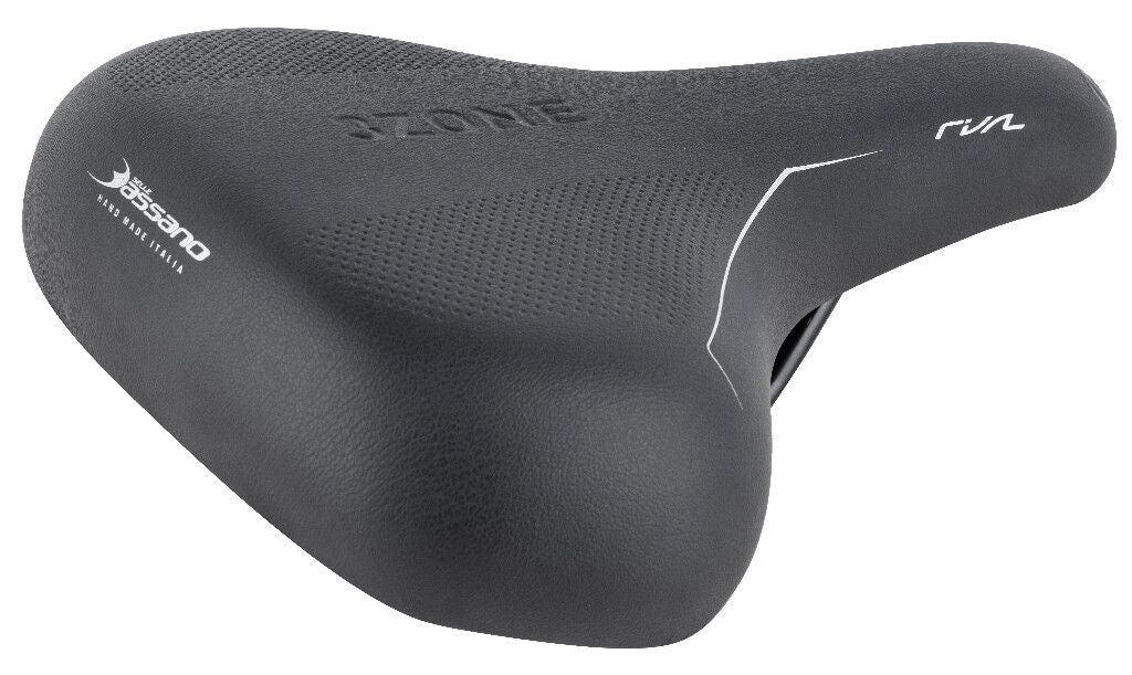 Fietszadel Selle Bassano Rivale 3zone City - zwart
