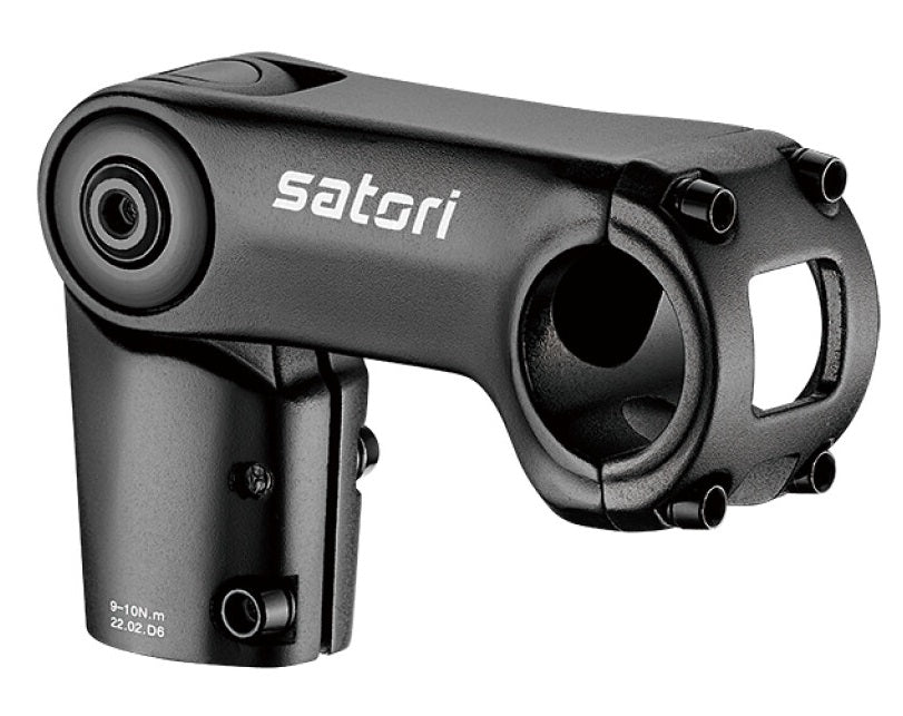 Stuurpen Satori Hatchback verstelbaar Ø31.8/110mm - mat zwart