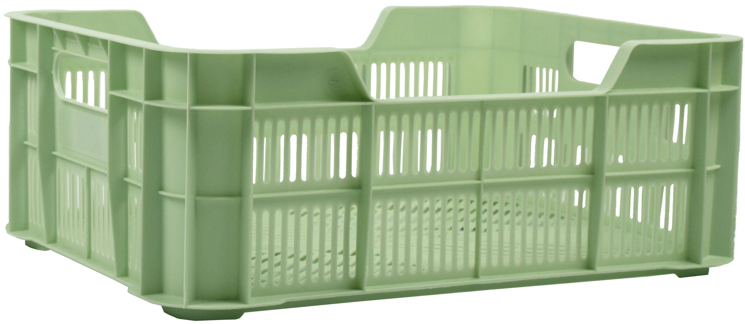 Gerecyclede fietskrat Urban Proof 11 liter - zacht groen
