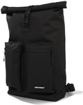 Gerecyclede shopper fietstas Urban Proof Rolltop Backpack 20 liter  34 x 13 x 46 cm - zwart