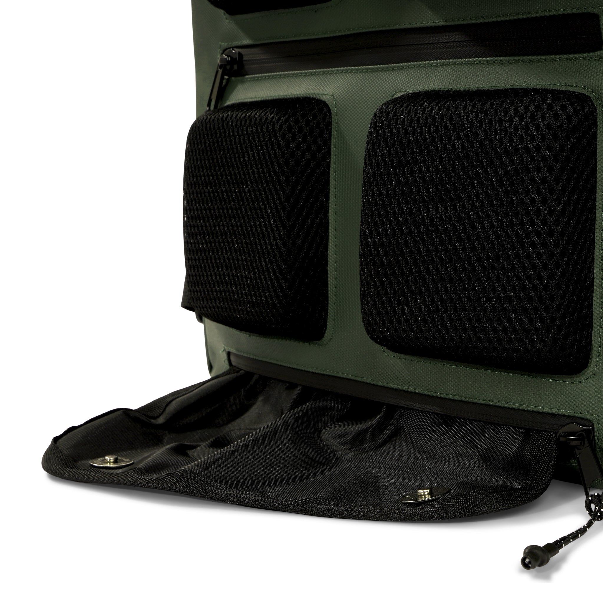 Gerecyclede shopper fietstas Urban Proof Rolltop Backpack 20 liter  34 x 13 x 46 cm - groen