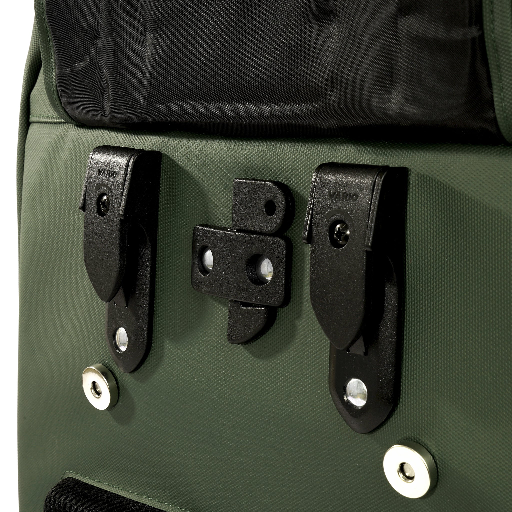 Gerecyclede shopper fietstas Urban Proof Rolltop Backpack 20 liter  34 x 13 x 46 cm - groen