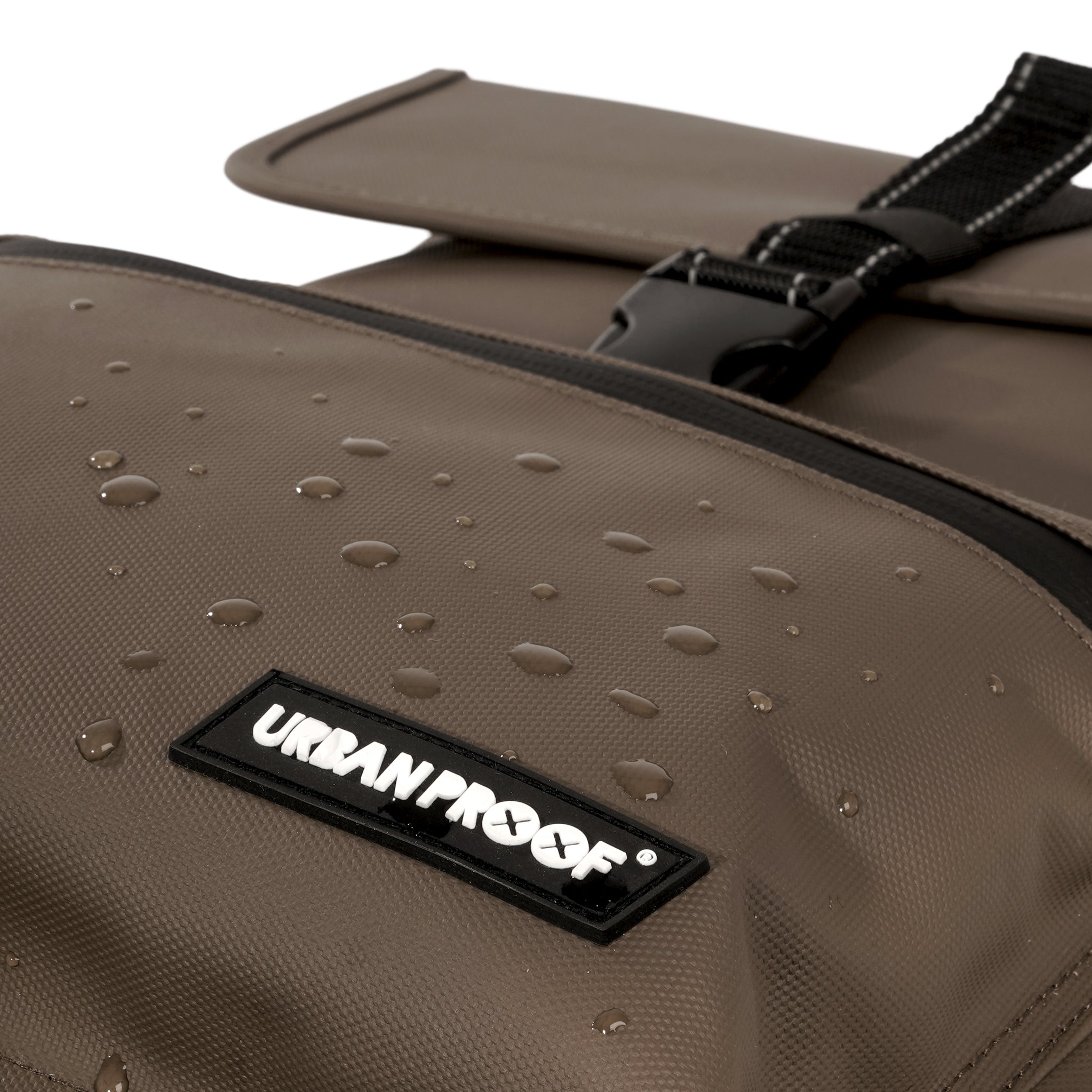 Gerecyclede shopper fietstas Urban Proof Cargo Backpack 20 liter 34 x 13 x 46 cm - bruin