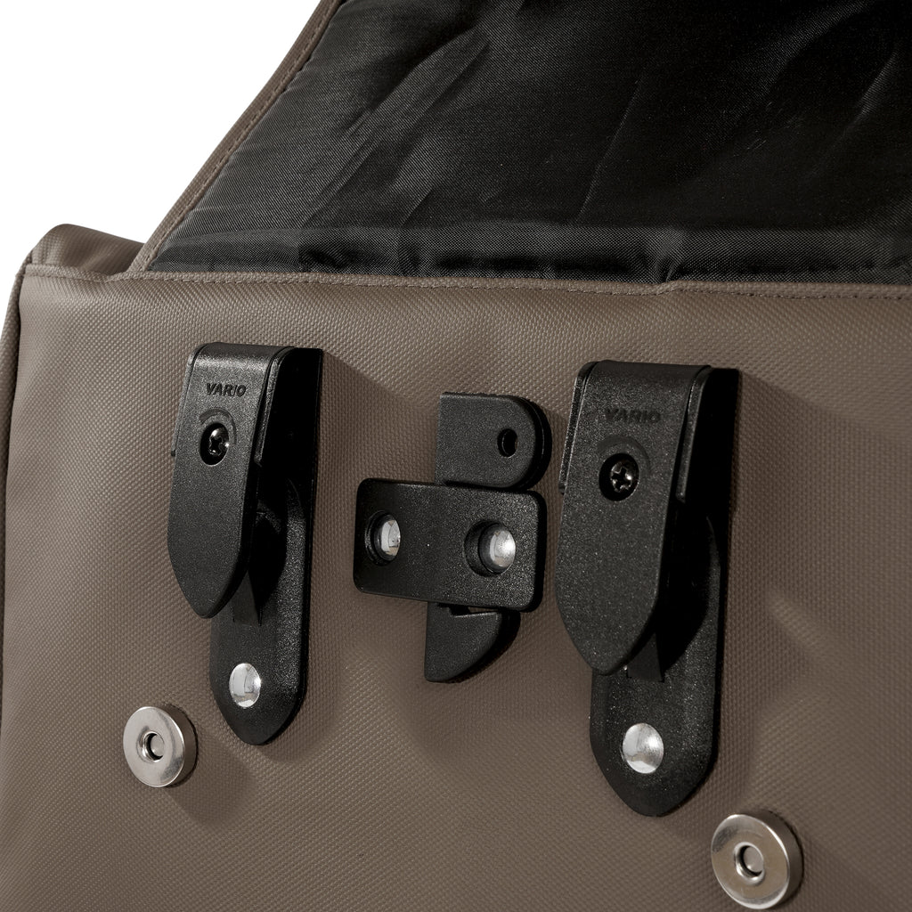 Gerecyclede shopper fietstas Urban Proof Cargo Backpack 20 liter 34 x 13 x 46 cm - bruin