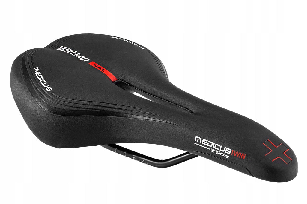 Fietszadel Wittkop Twin Medicus 4.0 voor MTB / Race - zwart