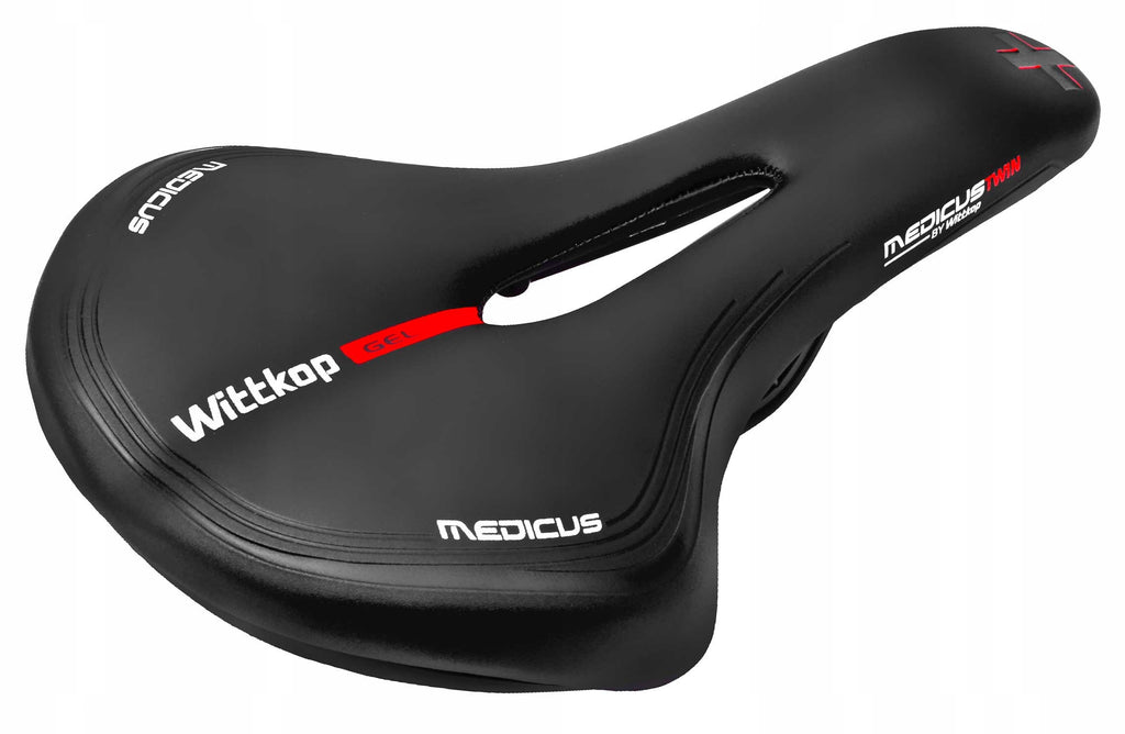 Fietszadel Wittkop Twin Medicus 4.0 voor MTB / Race - zwart