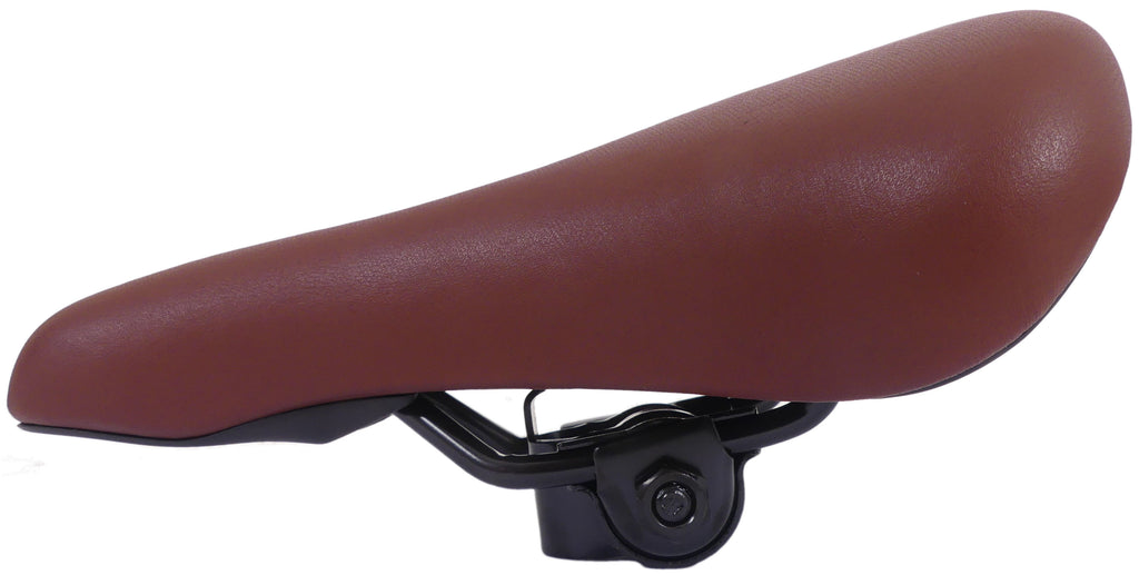 MERKLOOS Fietszadel voor 20-26" kinderfiets - bruin