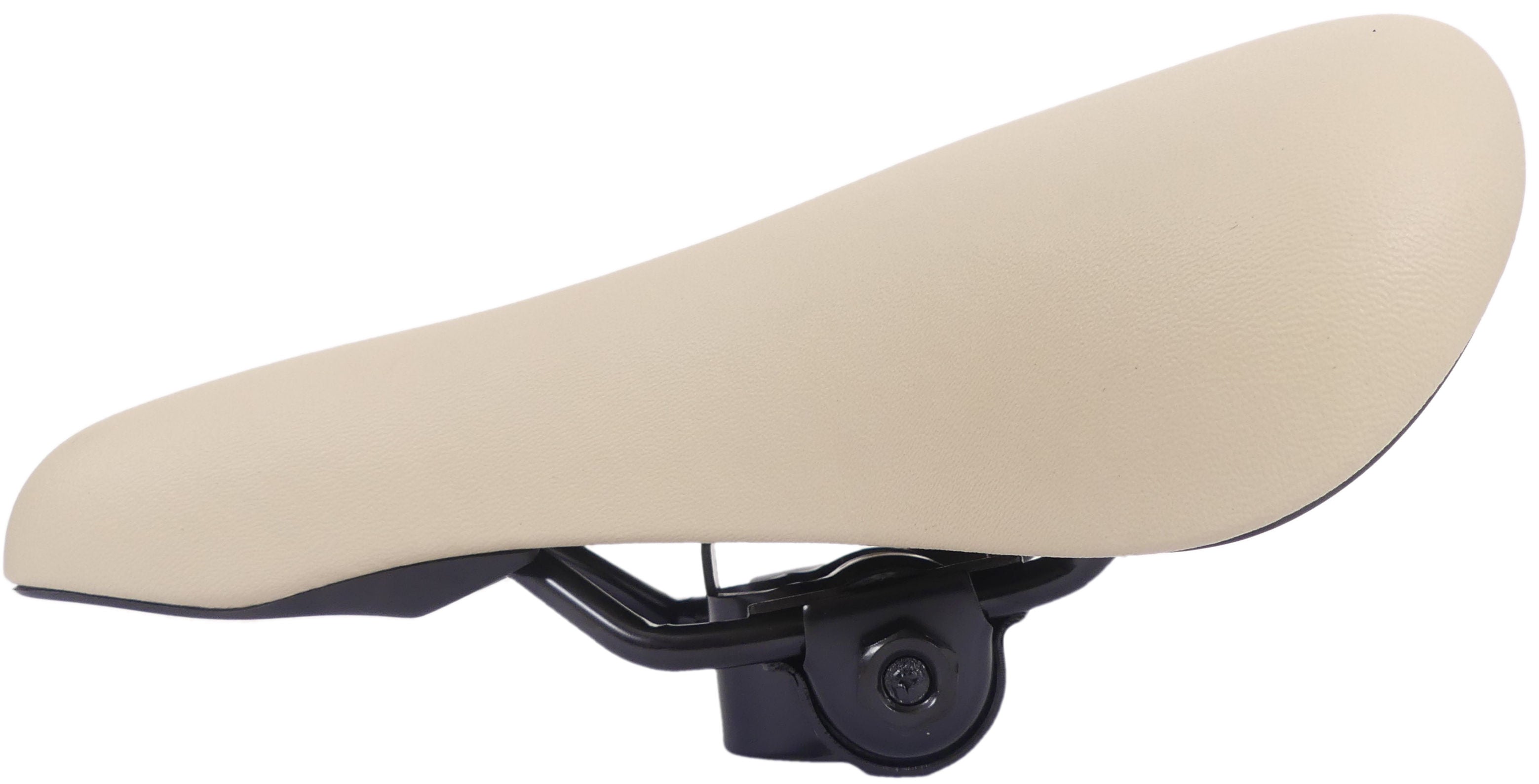 MERKLOOS Fietszadel voor 20-26" kinderfiets - creme