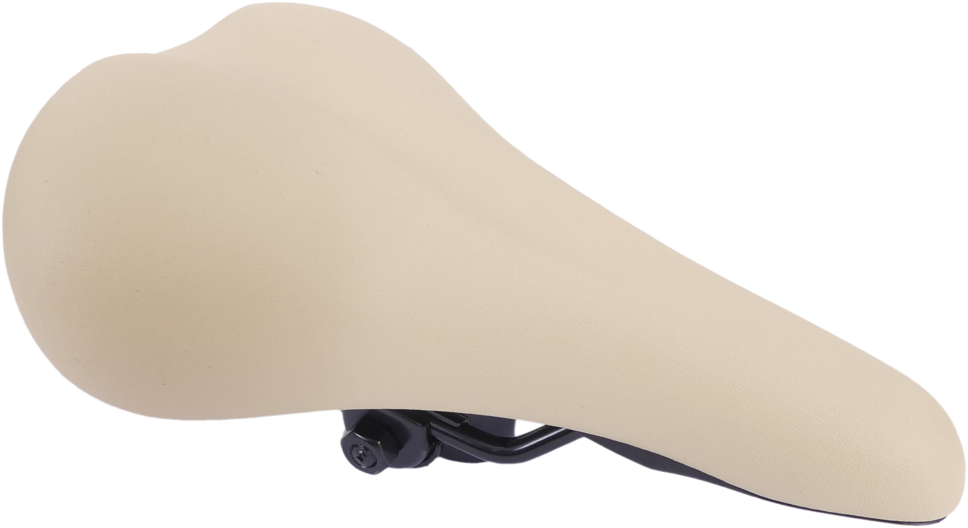 MERKLOOS Fietszadel voor 20-26" kinderfiets - creme