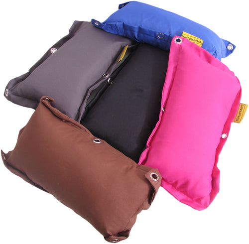 Bagagedragerkussen NietVerkeerd FAT 34 x 18 x 9cm - zwart