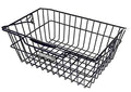 Fietsmand Basil Cairo Luxe 41 x 32 x 17 cm met dragerbevestiging - zwart