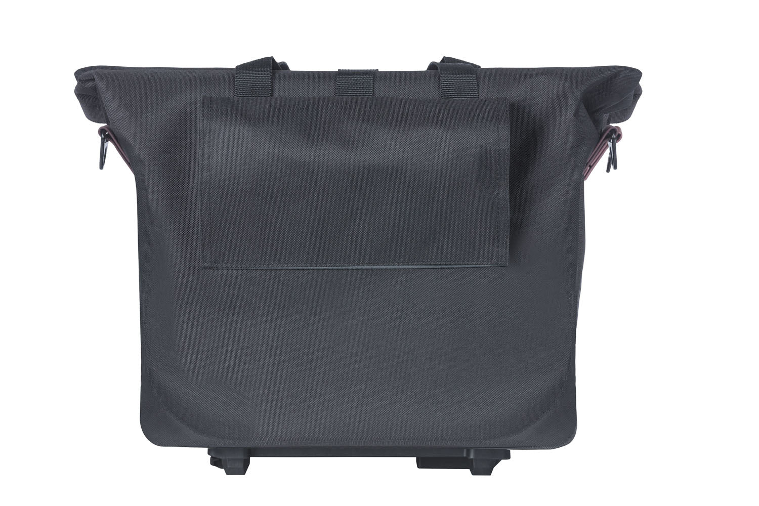 Fietstas Basil City MIK met KF-haak 8-11 liter 39,5 x 39 x 15 cm - zwart