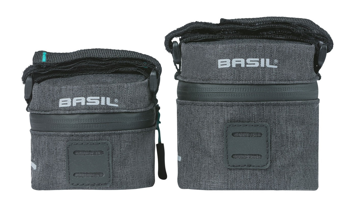 Zadeltas S Basil Discovery 365D 0.5 liter 7 x 8 x 14 cm - zwart melee
