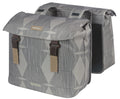 Dubbele fietstas Basil Elegance 40-49 liter 40 x 38 x 16 cm - chateau taupe