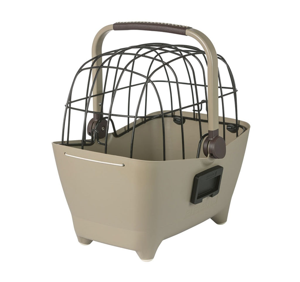 Hondenfietsmand Basil Buddy KF 32 liter 45 x 32 x 22 cm - biscotti brown