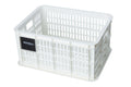 Gerecyclede fietskrat Basil Crate S 17.5 liter 29 x 39 x 20 cm - bright white