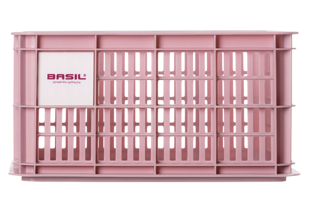 Gerecyclede fietskrat Basil Crate S 17.5 liter 29 x 39 x 20 cm - blossom