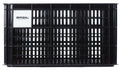 Gerecyclede fietskrat Basil Crate L 40.0 liter 39 x 49 x 26 cm - black