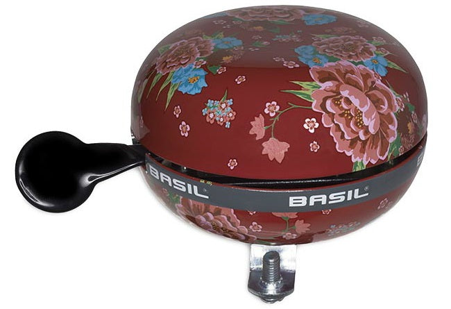 Fietsbel Basil Bloom ø80mm - scarlet red