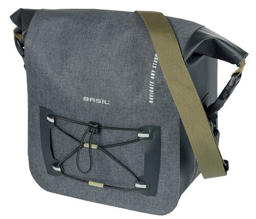Stuurtas Basil Navigator Storm KF 10-11 liter 27 x 24 x 15 cm - zwart