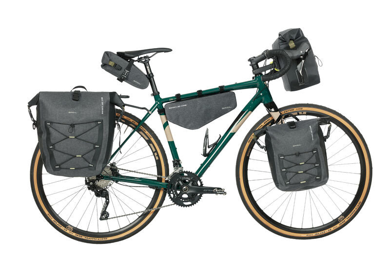 Frametas Basil Navigator Storm M 2.2 liter 16 x 38 x 6 cm - zwart